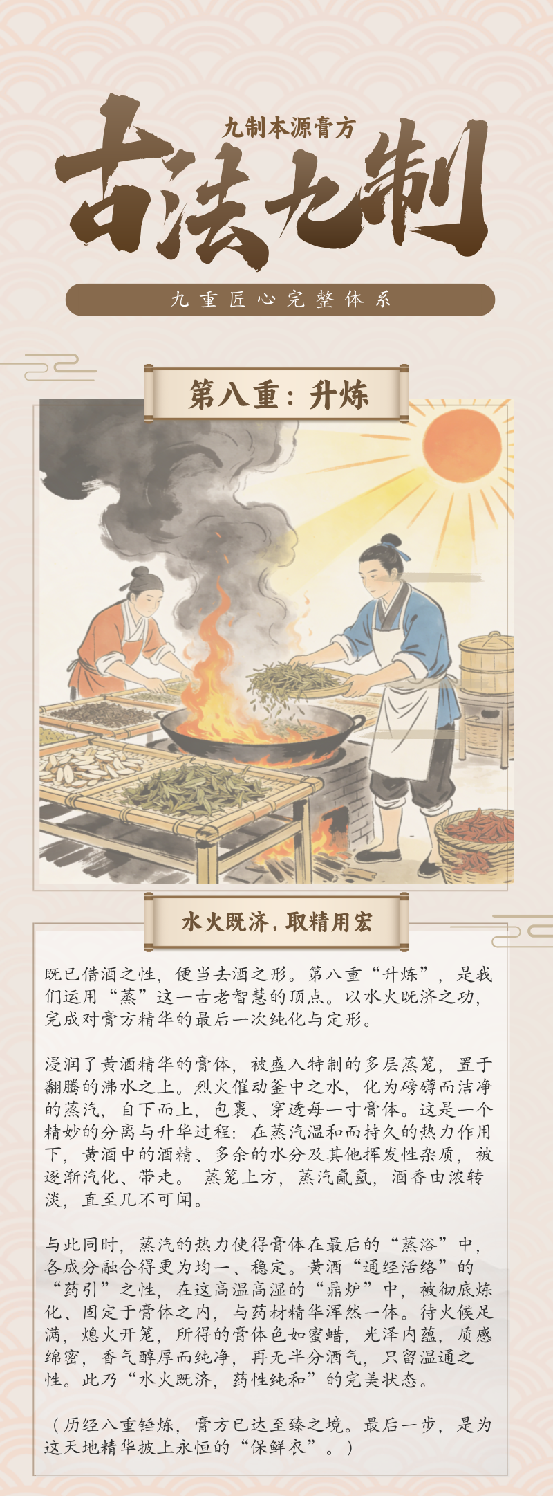 九制古法第八重：升炼